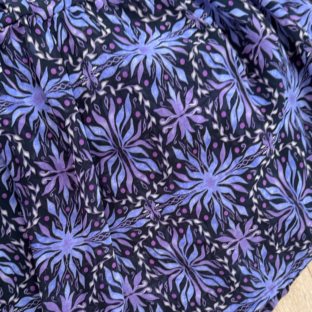 Designer Purple Strapless Dress - Picture 6 of 6